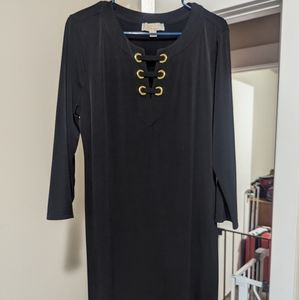 Michael Kors Knee Length Black Dress
